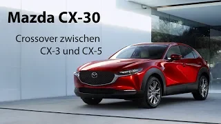 Mazda CX-30: das neue Kompakt-SUV zwischen CX-3 und CX-5 mit Mazda3-Technik - Autophorie