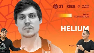 Helium 🇷🇺 I GRAND BEATBOX BATTLE 2021: WORLD LEAGUE I Solo Elimination | REACTION