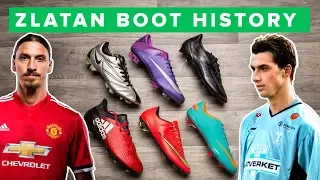 ZLATAN BOOT HISTORY 1998 - 2017 | All Zlatan Ibrahimovic football boots