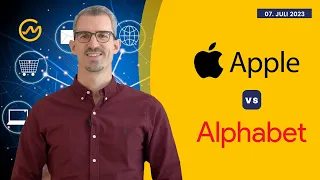 Aktien-Duell: Apple vs. Alphabet 2023 // Kampf um die Spitze der Tech-Branche