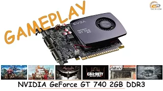 NVIDIA GeForce GT 740 2GB GDDR3: gameplay в 15 популярных играх