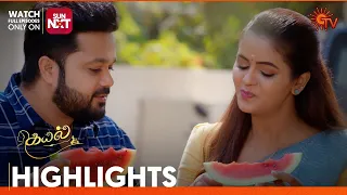 Kayal - Highlights | 01 April 2024  | Tamil Serial | Sun TV