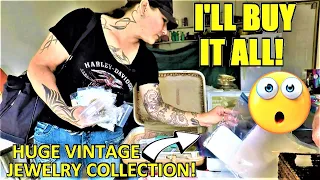 Ep431:  AMAZING DREAM GARAGE SALE FIND YOU WON'T BELIEVE!  🤯  Sterling Silver & Vintage Jewelry!