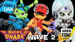 Deadeye Duck Bucky O'Hare Wave 2 Boss Fight Studio Figures Video Review