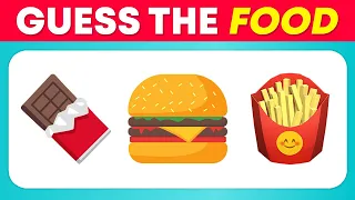 Can You Guess The Food by Emoji in 3 Seconds? | Food Emoji Quiz