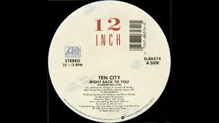 Ten City - Right Back to You 1988