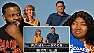 FLY ME TO THE MOON - Official Trailer REACTION 🧑🏾‍💻‼️