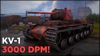 3000 DPM - KV1 | World of Tanks