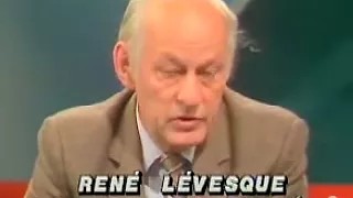 René Lévesque parle de Pierre Elliott Trudeau