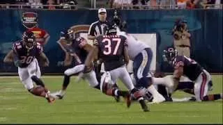 NFL Preseason Hit of The Week: Chargers vs Bears - Rookie Jonathan Bostic Lays Out Mike Willie