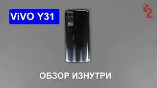 ViVO Y31 //РАЗБОР смартфона обзор ИЗНУТРИ + Микроскоп