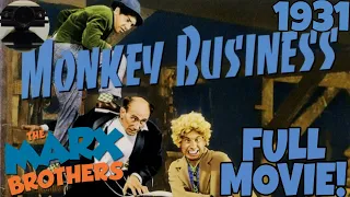 The Marx Brothers "Monkey Business" (1931) Full Movie!!