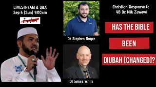 Dr. James White & Dr. Stephen Boyce RESPOND to YB Zawawi