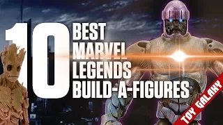 Top 10 Best Marvel Legends Build-A-Figures | List Show #6