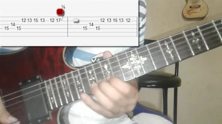 el solo mas falso del mundo - tutorial - tablatura
