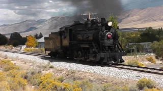 Steam on the Nevada Northern Railway