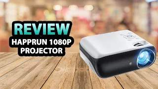 HAPPRUN 1080P Bluetooth Projector ✅ Review