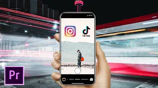 How To Edit INSTAGRAM REELS, STORIES & TIKTOK VIDEOS In Premiere Pro (Crop, Render and Export)