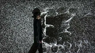 wish it was snowing out - TouchDesigner + Kinect