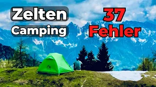 37 Tipps | Zelten, Campen, Wildcampen