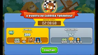 BTD6 Race "Dark side of the moon" in 2:08.68 (3rd place)