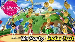 Wii Party Globe Trot gameplay | Expert com | Shinta Vs Greg Vs Sikje Vs Shinnosuke | AlexGamingTV