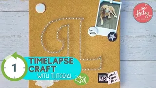 🔨 How to Make String Art Patterns for Beginners (Timelapse with Tutorial)