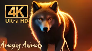 Free Wolves #01 | Amazing Animals 4K | Beautiful music