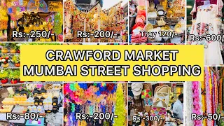 CRAWFORD MARKET MUMBAI 😍|Mumbai's Famous Street Shopping Market #mumbai ​⁠@prianca_solanki