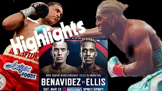 DAVID BENAVIDEZ vs RONALD ELLIS [HIGHLIGHTS KO'S] 2021