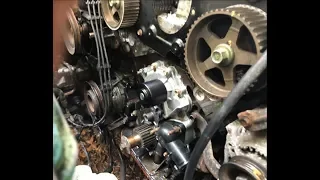 4runner V6  89-95  3VZE  Water Pump install