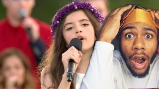 ANGELINA JORDAN SOMETHING'S GOT A HOLD ON ME (ALLSAND PÅ GRENSEN 2017) | REACTION