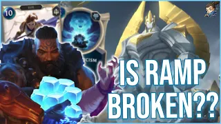 RAMP IS CHEAT? Udyr Galio DOMINATES Top Meta Decks | Legends of Runeterra