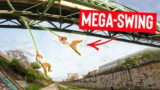 RISKANTER ROPE SWING auf BETON | SCHIEFGEGANGEN?!