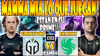 GLADIATORS VS FALCONS BO3[GAME 1]SEMIFINAL-CCNC, DYRACHYO VS ATF, SKITER- DREAMLEAGUE SEASON 23- ESB