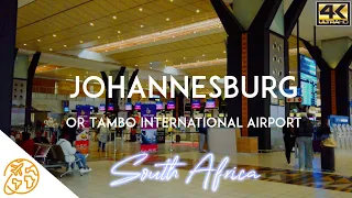 Johannesburg Airport OR Tambo International Airport Tour lounge South Africa JNB