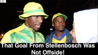 Stellenbosch 1-2 Mamelodi Sundowns | That Goal From Stellenbosch Was Not Offside!