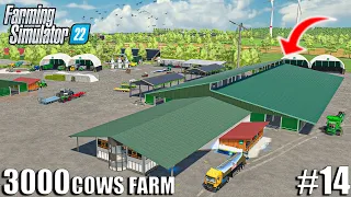 3000 COWS FARMER BUILDS A NEW $1 MILLION FARM! | Farming Simulator 22