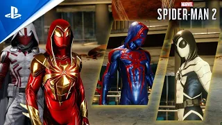 Marvel's Spider-Man 2 Peter's New Suits Reveal? Early Gameplay Concept - Spider-Man PC (Mod)