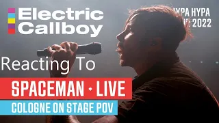 Reacting To - Electric Callboy "SPACEMAN" Live