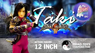 Taki  Soul Calibur Triad Toys 12 pulgadas - Coleccion El Bunker de Hugo Villaseñor