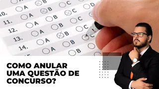 Vale a pena recorrer para anular questão da prova objetiva?