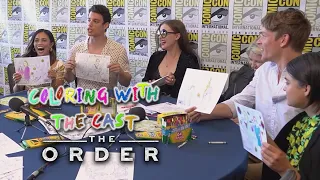 Coloring With The Cast S1.E5 - Netflix's The Order