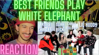 BEST FRIENDS PLAY WHITE ELEPHANT | DIXIE D'AMELIO REACTION