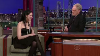 Sarah Silverman on David Letterman