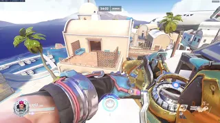 Zarya bouncing for 21 mins on every map [Rocket jump guide]