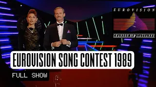 EUROVISION SONG CONTEST 1989 FULL SHOW #EUROVISION - NEW GRAPHICS