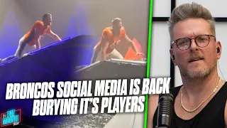 Welp, Denver Broncos Social Media Is Burying It's Players Again... | Pat McAfee Reacts