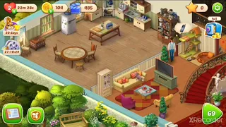 Homescapes🏚 completed home🏠 at level 68 in the movie magic season