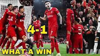 Great Win🔥 Liverpool (4-1) Luton Town | All goals and highlights Gakpo, Djik, Diaz and Elliot goals